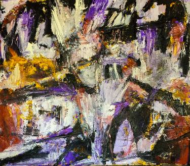 Original Abstract Expressionism Abstract Paintings by Michael Lewandowski