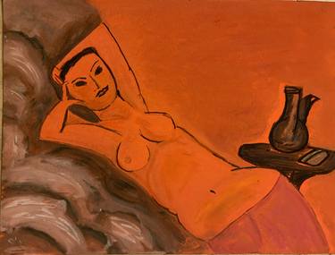 Original Figurative Nude Paintings by Michael Lewandowski