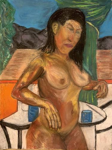 Original Expressionism Nude Paintings by Michael Lewandowski