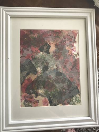 Original Abstract Collage by Bui Corinne
