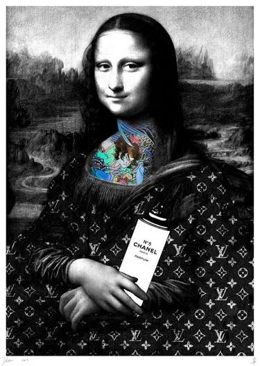 Mona Tattoo Blue - Limited Edition of 100 - Limited Edition 1 of 100 thumb