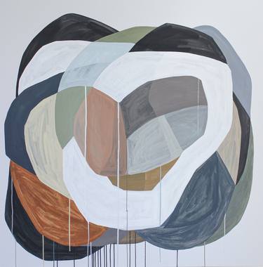 Original Conceptual Abstract Paintings by Rebekah Andrade