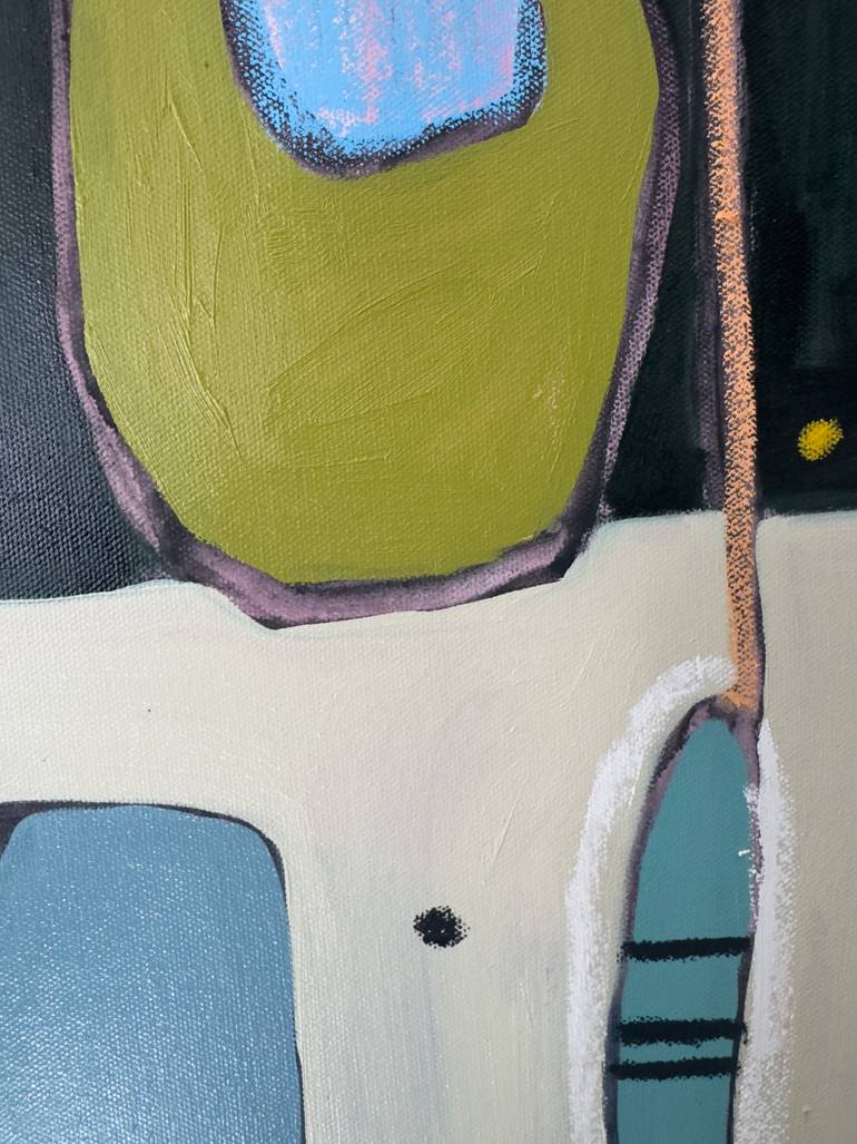 Original Contemporary Abstract Painting by Rebekah Andrade