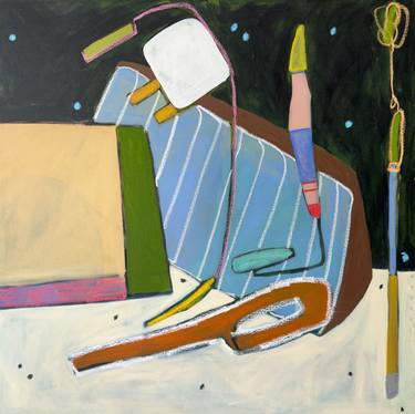 Original Contemporary Abstract Paintings by Rebekah Andrade