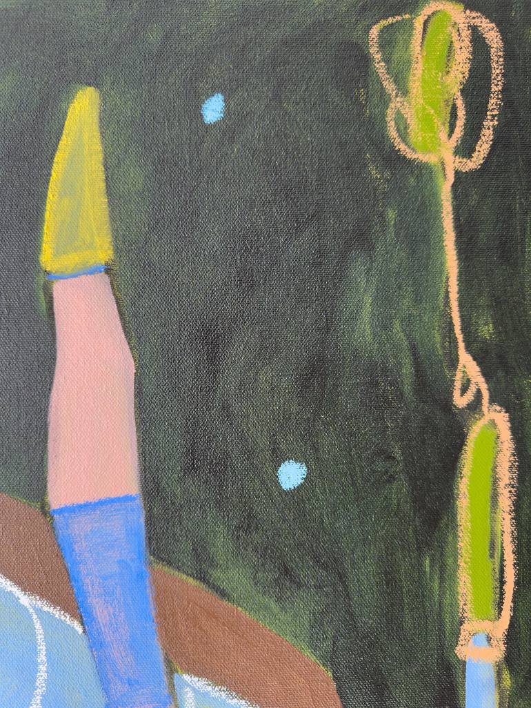 Original Contemporary Abstract Painting by Rebekah Andrade