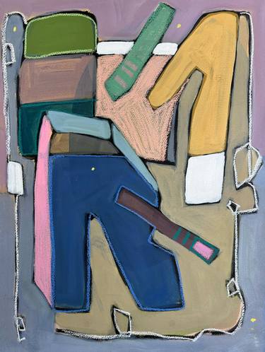 Original Conceptual Abstract Paintings by Rebekah Andrade