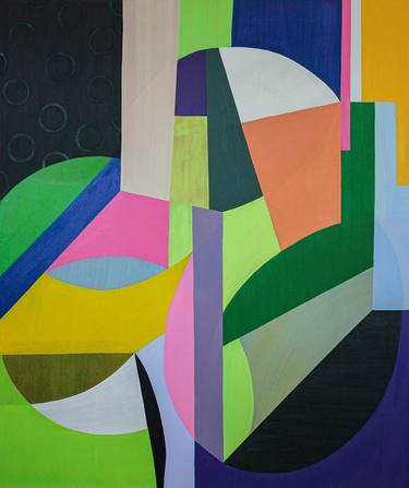 Original Conceptual Abstract Paintings by Rebekah Andrade