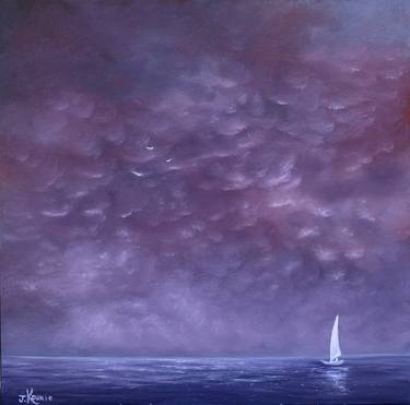 Original Sailboat Paintings by Johanne Kourie