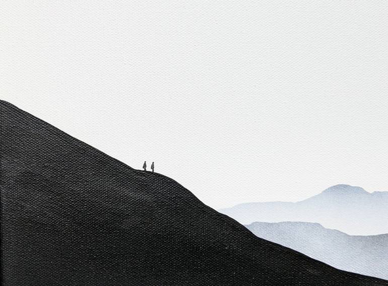 Original Minimalism Landscape Painting by Robert Owen Bloomfield