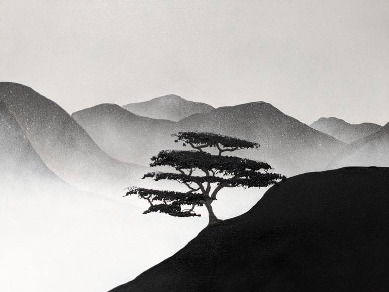 Original Minimalism Landscape Painting by Robert Owen Bloomfield