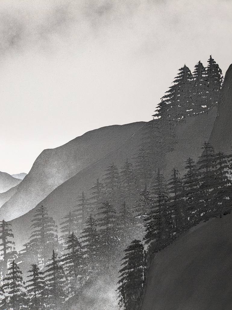 Original Minimalism Landscape Painting by Robert Owen Bloomfield