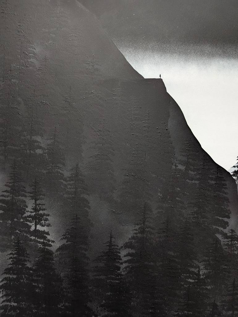 Original Minimalism Landscape Painting by Robert Owen Bloomfield