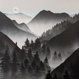 Moonlit Solitude by robert owen bloomfield