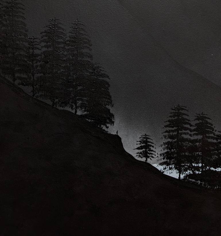 Original Minimalism Landscape Painting by Robert Owen Bloomfield