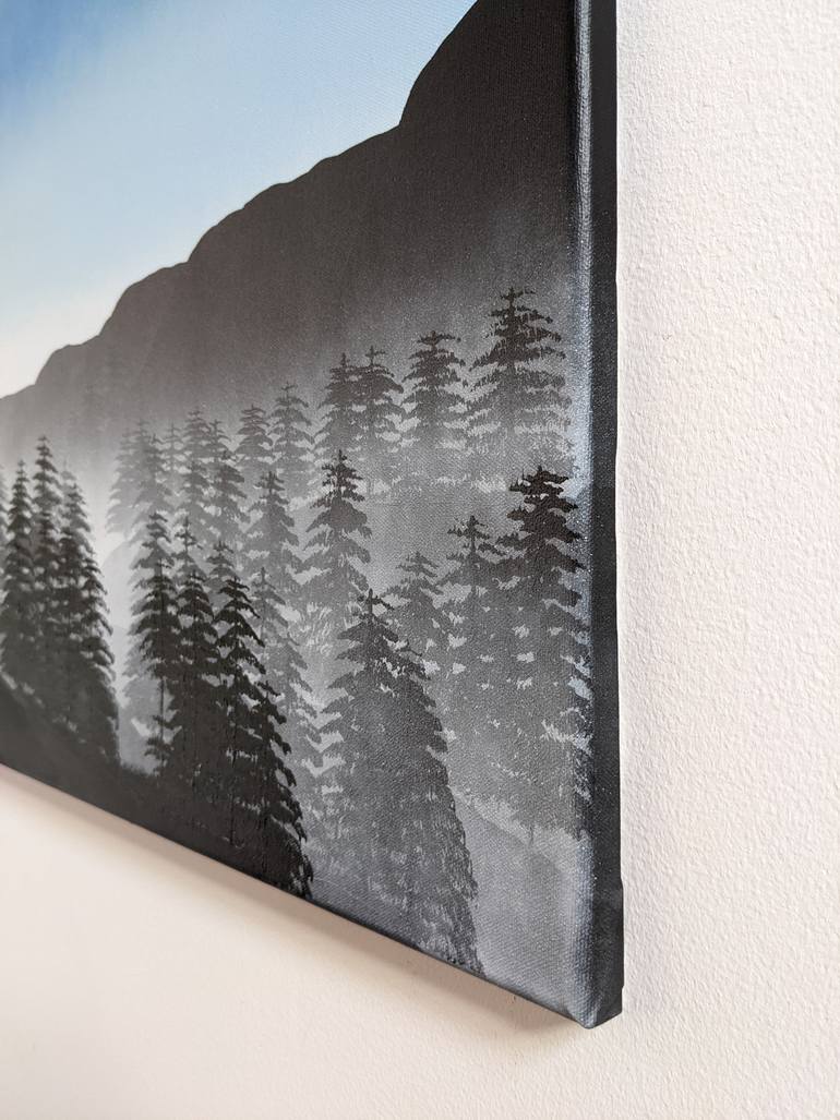 Original Minimalism Landscape Painting by Robert Owen Bloomfield