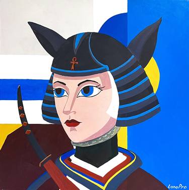 Original Abstract Women Painting by Svetlana Prokhorova