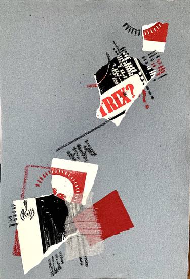 Original Dada World Culture Collage by Svetlana Prokhorova