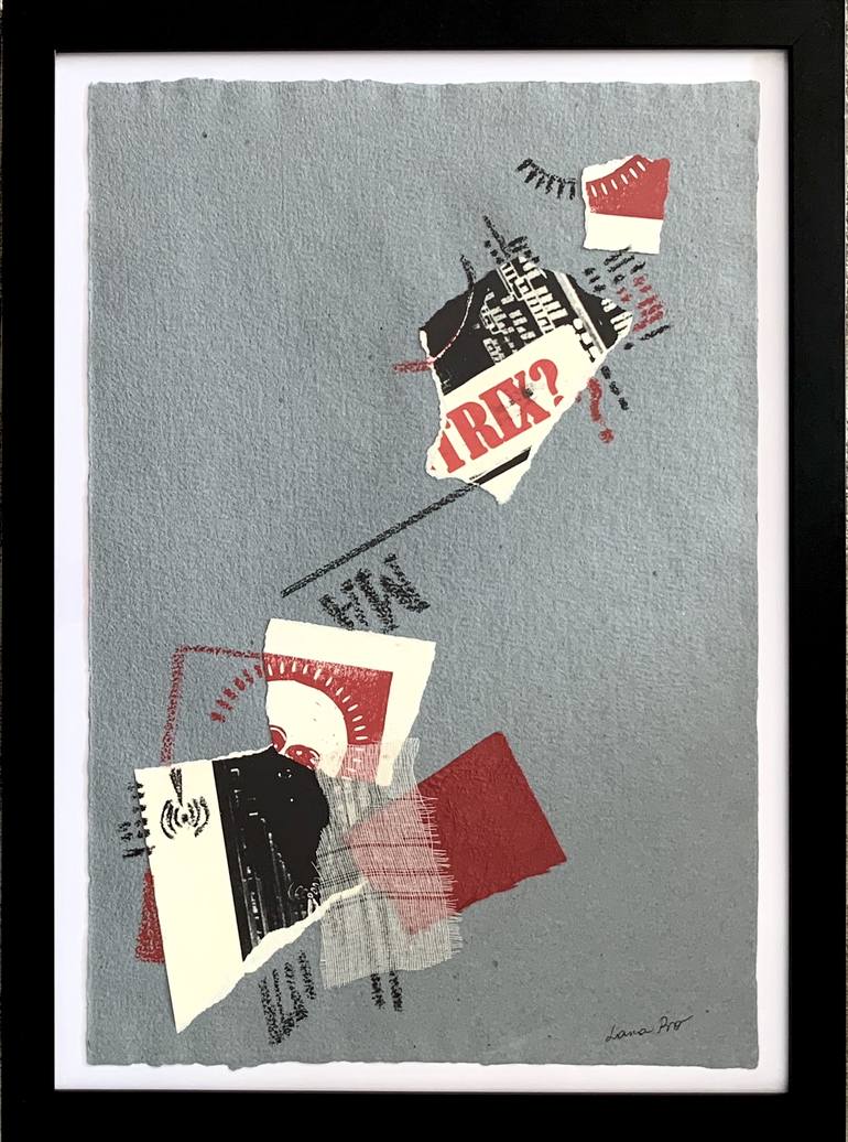 Original Dada World Culture Collage by Svetlana Prokhorova