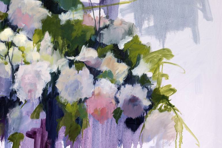 Original Floral Painting by Cecilia Marchan