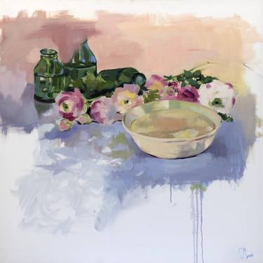 Original Still Life Paintings by Cecilia Marchan