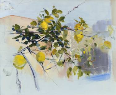 Original Impressionism Botanic Paintings by Cecilia Marchan