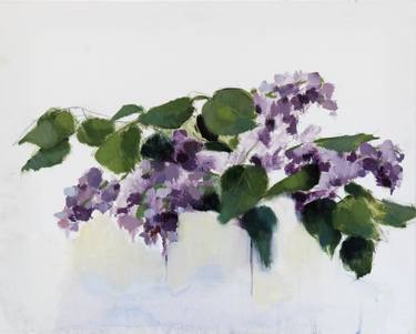 Print of Impressionism Floral Paintings by Cecilia Marchan