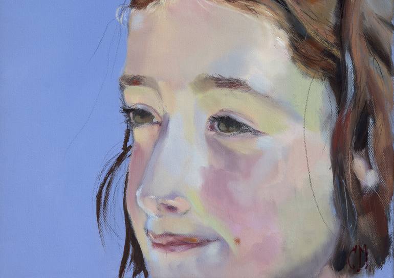 Original Portrait Painting by Cecilia Marchan