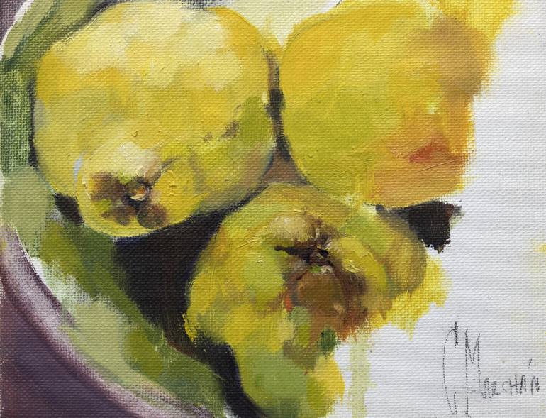 Original Still Life Painting by Cecilia Marchan
