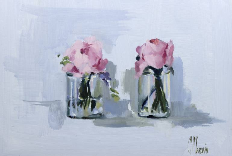 Original Still Life Painting by Cecilia Marchan