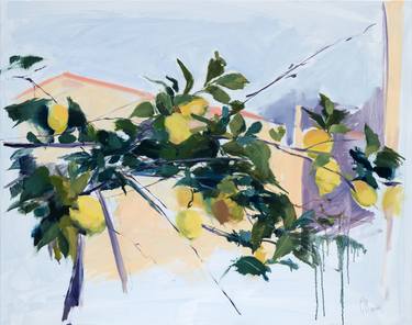 Original Garden Paintings by Cecilia Marchan