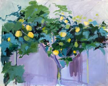 Print of Impressionism Garden Paintings by Cecilia Marchan