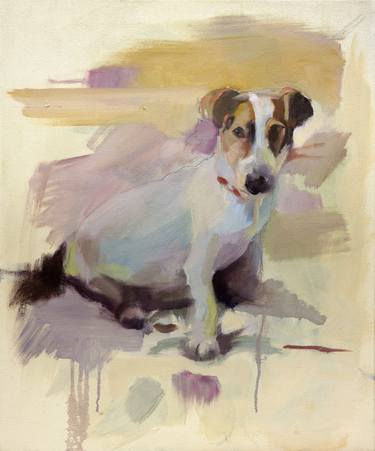 Original Dogs Paintings by Cecilia Marchan