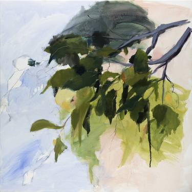Original Expressionism Garden Paintings by Cecilia Marchan