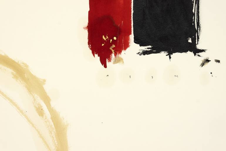 Original Abstract Language Painting by Leandro Antoli