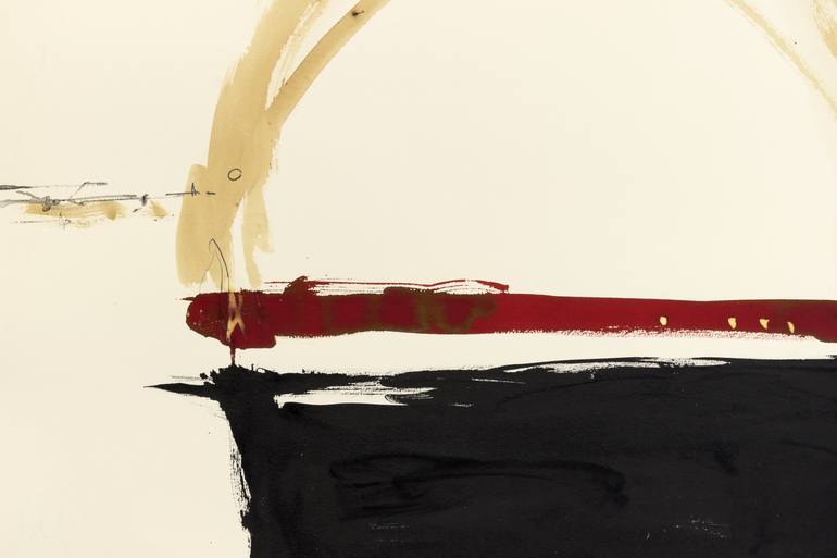 Original Abstract Language Painting by Leandro Antoli