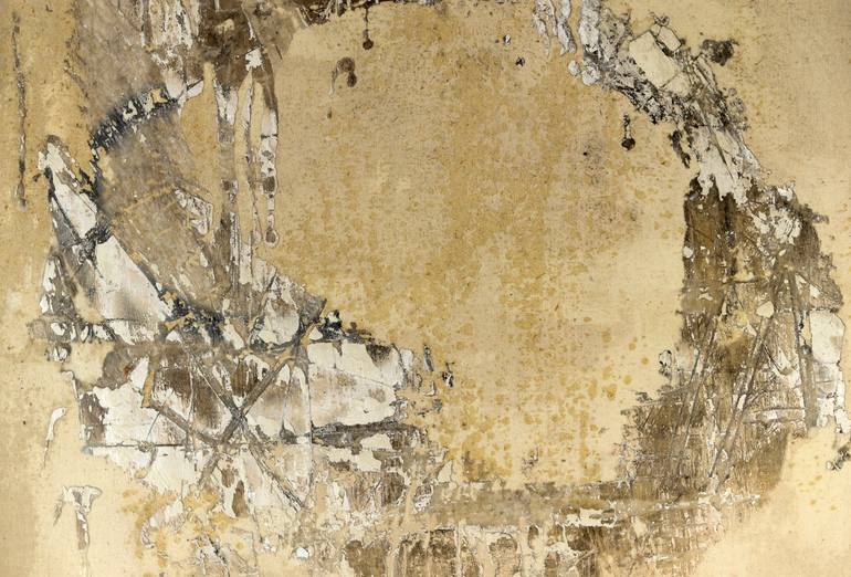 Original Abstract Expressionism Abstract Painting by Leandro Antoli