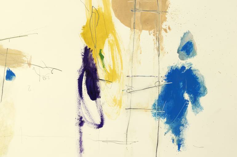 Original Abstract Expressionism Abstract Painting by Leandro Antoli