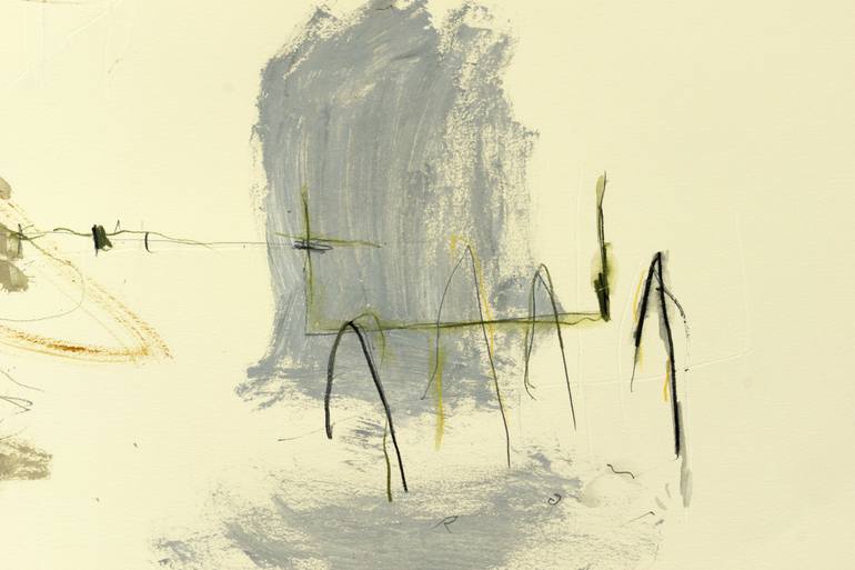 Original Abstract Expressionism Abstract Painting by Leandro Antoli