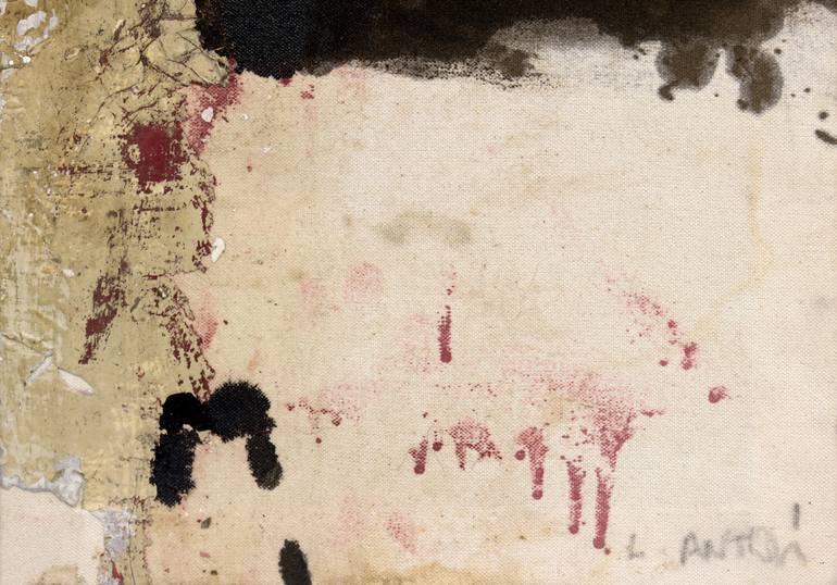 Original Abstract Expressionism Abstract Painting by Leandro Antoli