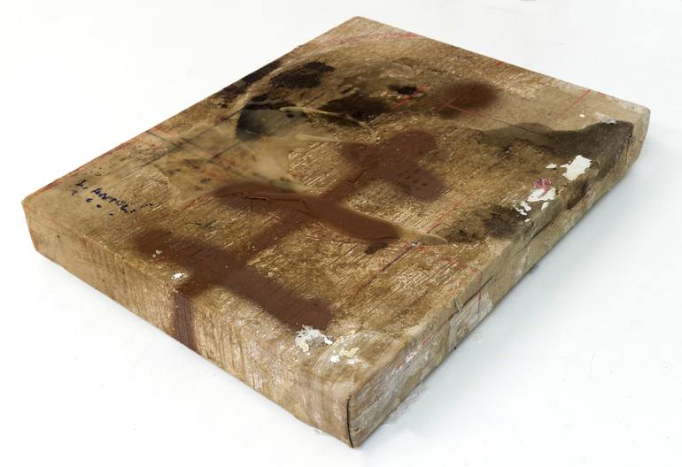 Original Abstract Expressionism Abstract Painting by Leandro Antoli