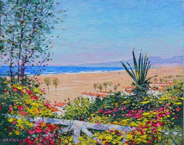 Original Fine Art Beach Paintings by Vladimir Derkach
