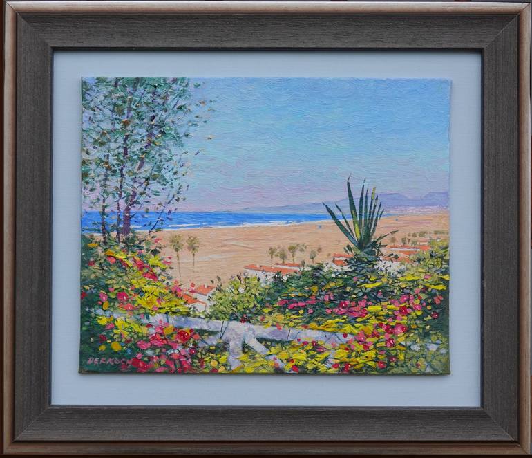 Original Beach Painting by Vladimir Derkach