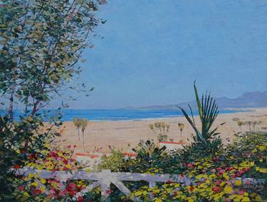 Print of Realism Beach Paintings by Vladimir Derkach
