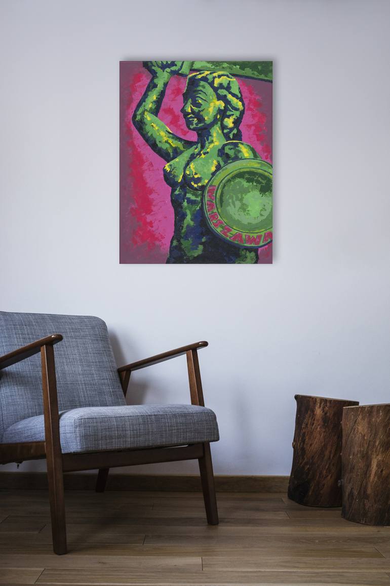 Original Expressionism Women Painting by Ewelina EFFE Czarniecka