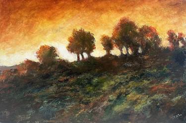 Original Impressionism Landscape Painting by Terry Orletsky