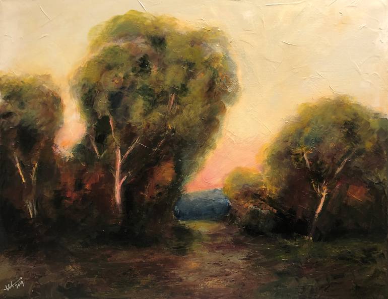 Print of Impressionism Landscape Paintings by Terry Orletsky