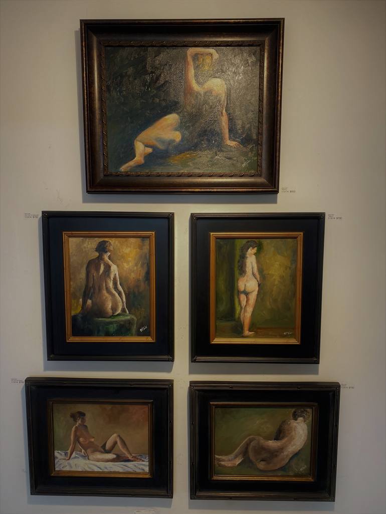 Original Nude Painting by Terry Orletsky