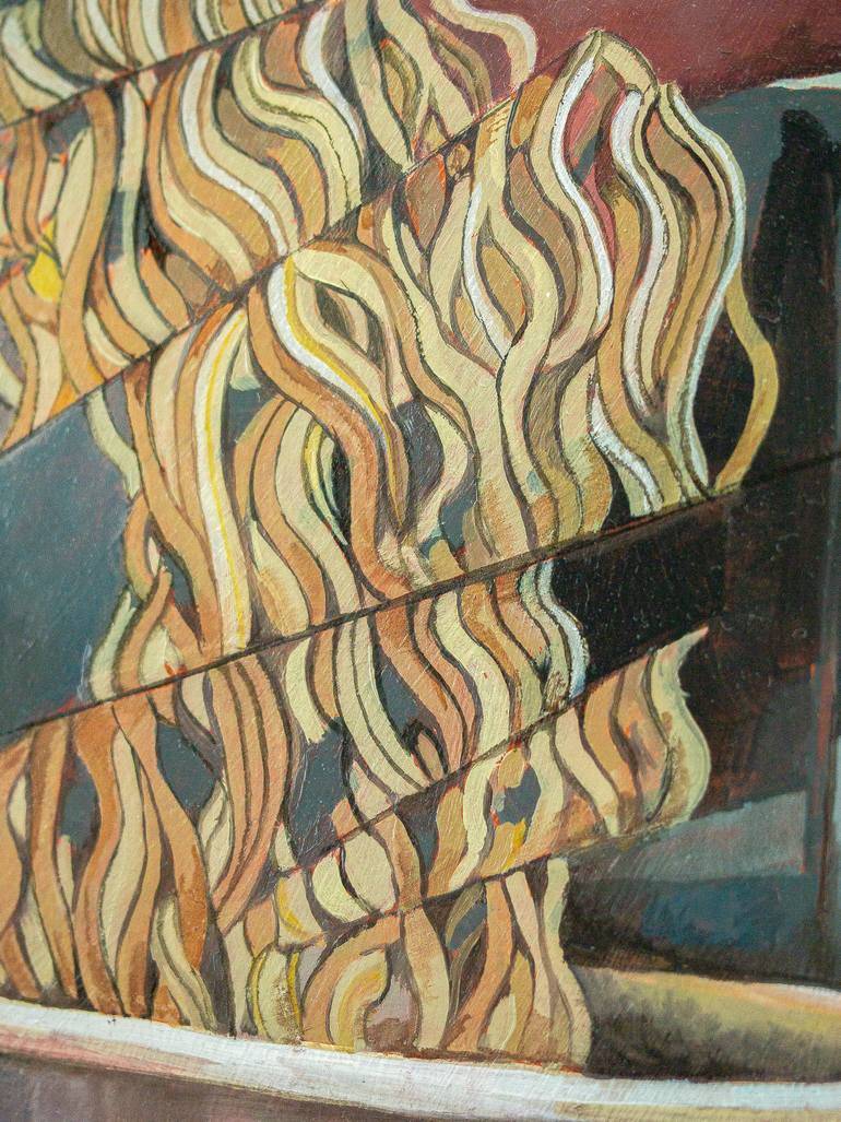 Original Portraiture People Painting by Zoe Lunar