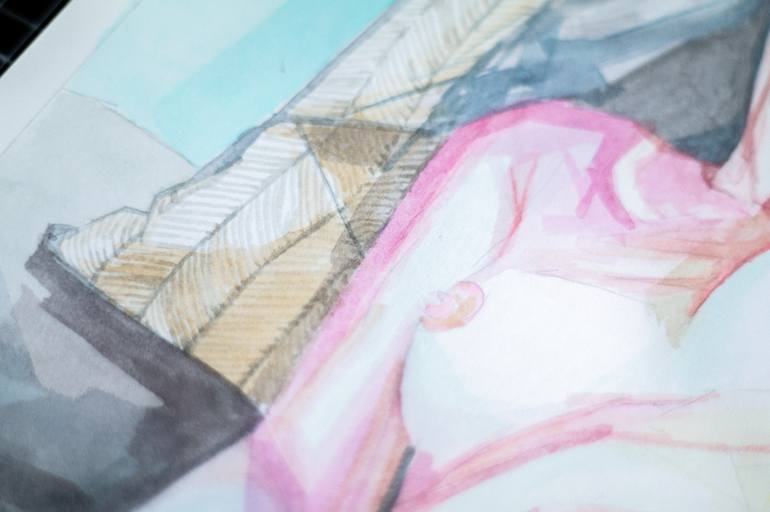 Original Surrealism Body Painting by Zoe Lunar