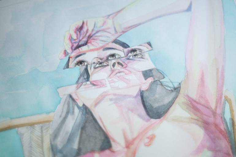 Original Surrealism Body Painting by Zoe Lunar